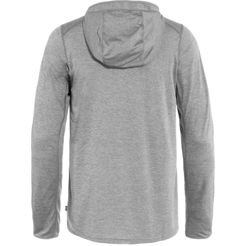 Fjallraven Mens Abisko Sun-Hoodie - Shark Grey-1