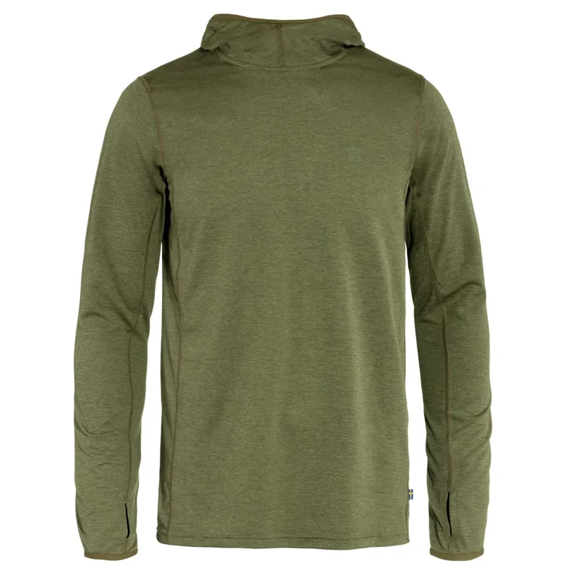 Fjallraven Mens Abisko Sun-Hoodie - Green