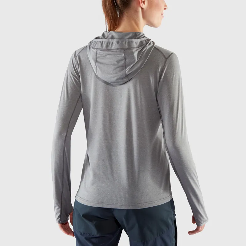 Fjallraven Womens Abisko Sun-Hoodie - Ultramarine-4