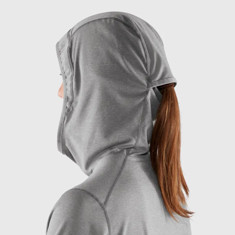 Fjallraven Womens Abisko Sun-Hoodie - Patina Green-8