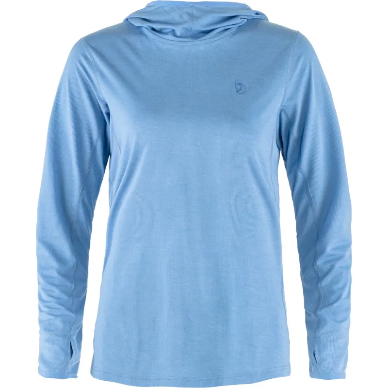 Fjallraven Womens Abisko Sun-Hoodie - Ultramarine