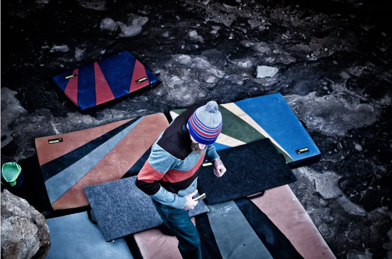 Organic Climbing Slider Pad - Black-3