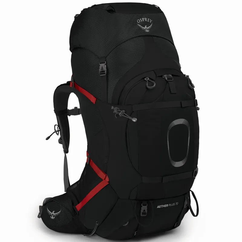 Osprey Mens Aether Plus 70 Rucksack - Black