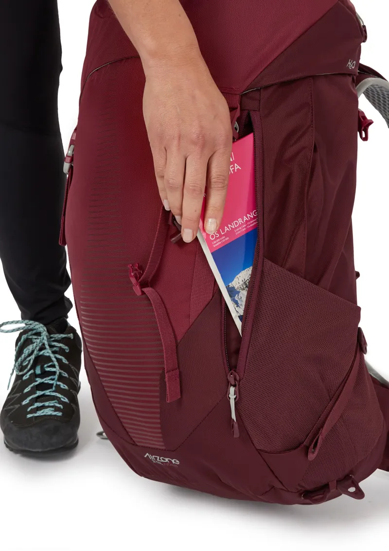 Lowe Alpine Womens AirZone Trail ND28 Rucksack - Anthracite-Graphene-10