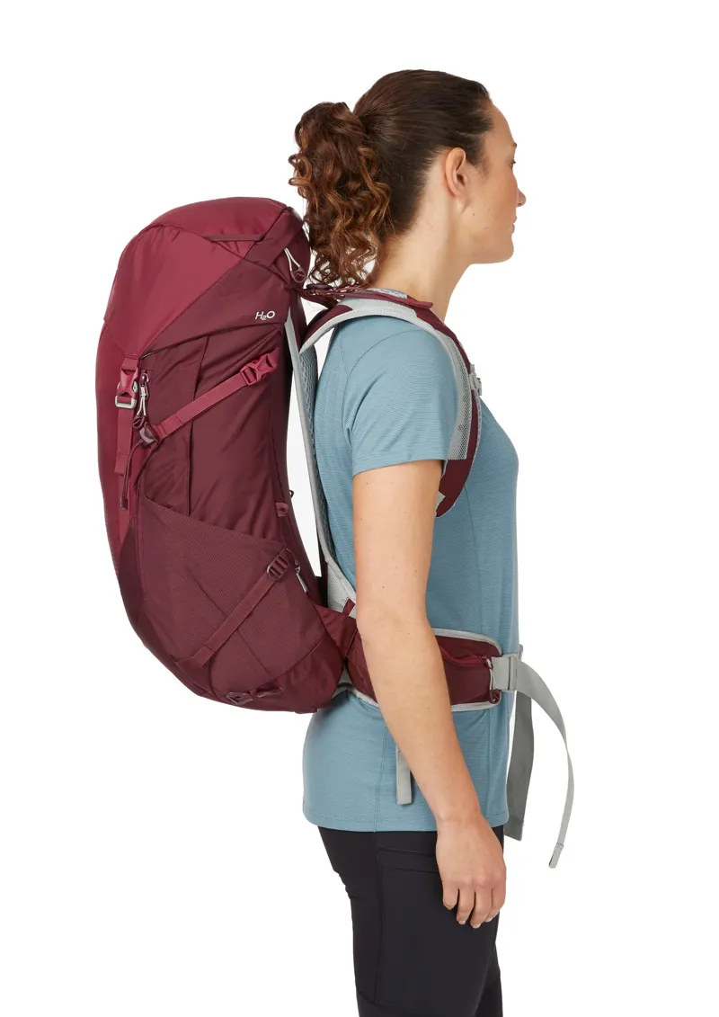 Lowe Alpine Womens AirZone Trail ND28 Rucksack - Anthracite-Graphene-5