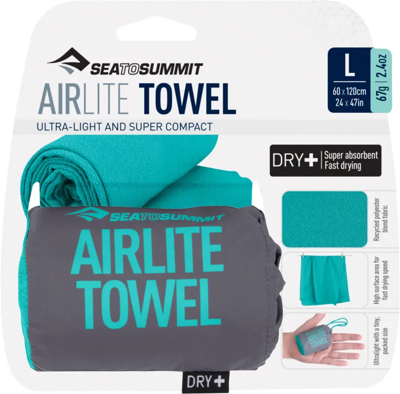 Sea To Summit Airlite Towel - L - Baltic-6