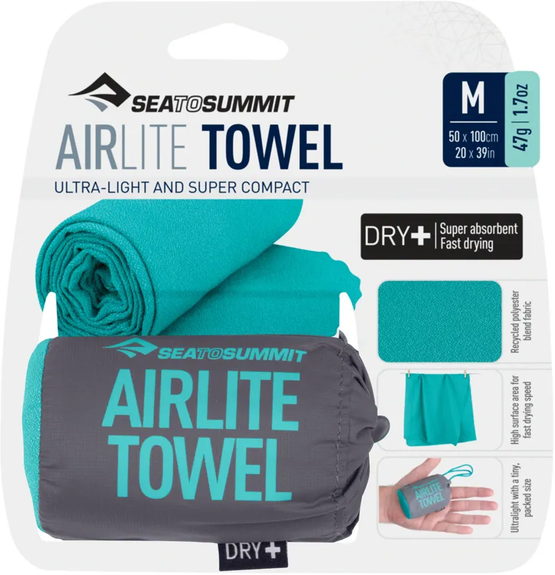 Sea To Summit Airlite Towel - M - Baltic-6