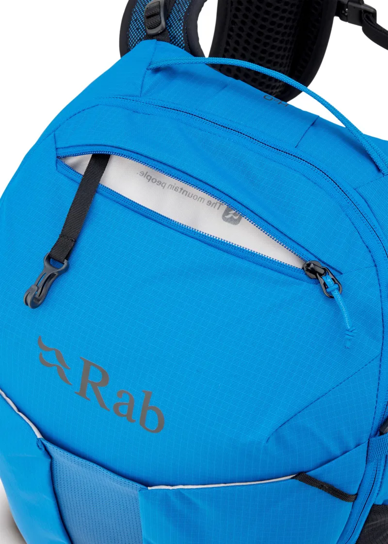 Rab Airox 24 Rucksack - Maya Blue-Black-5
