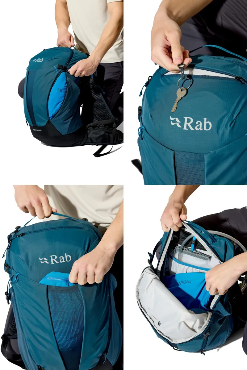 Rab Airox 24 Rucksack - Tempest Blue-12
