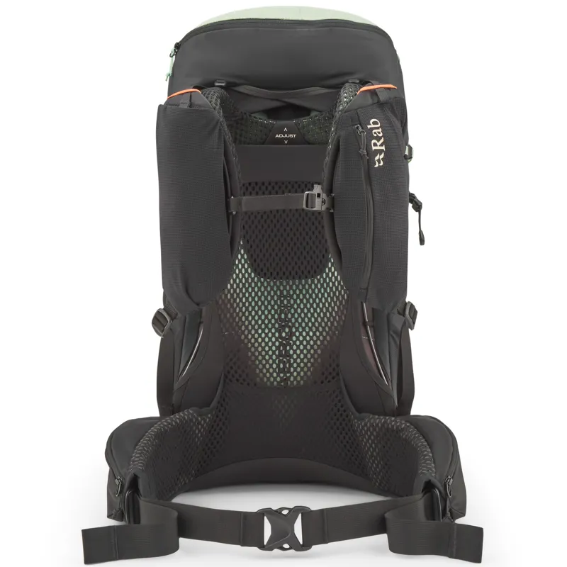 Rab Womens Airox 28ND Rucksack - Fig Green-Black-3