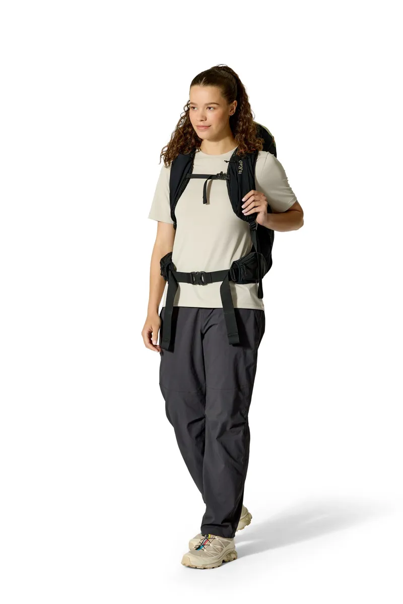 Rab Womens Airox 28ND Rucksack - Fig Green-Black-4