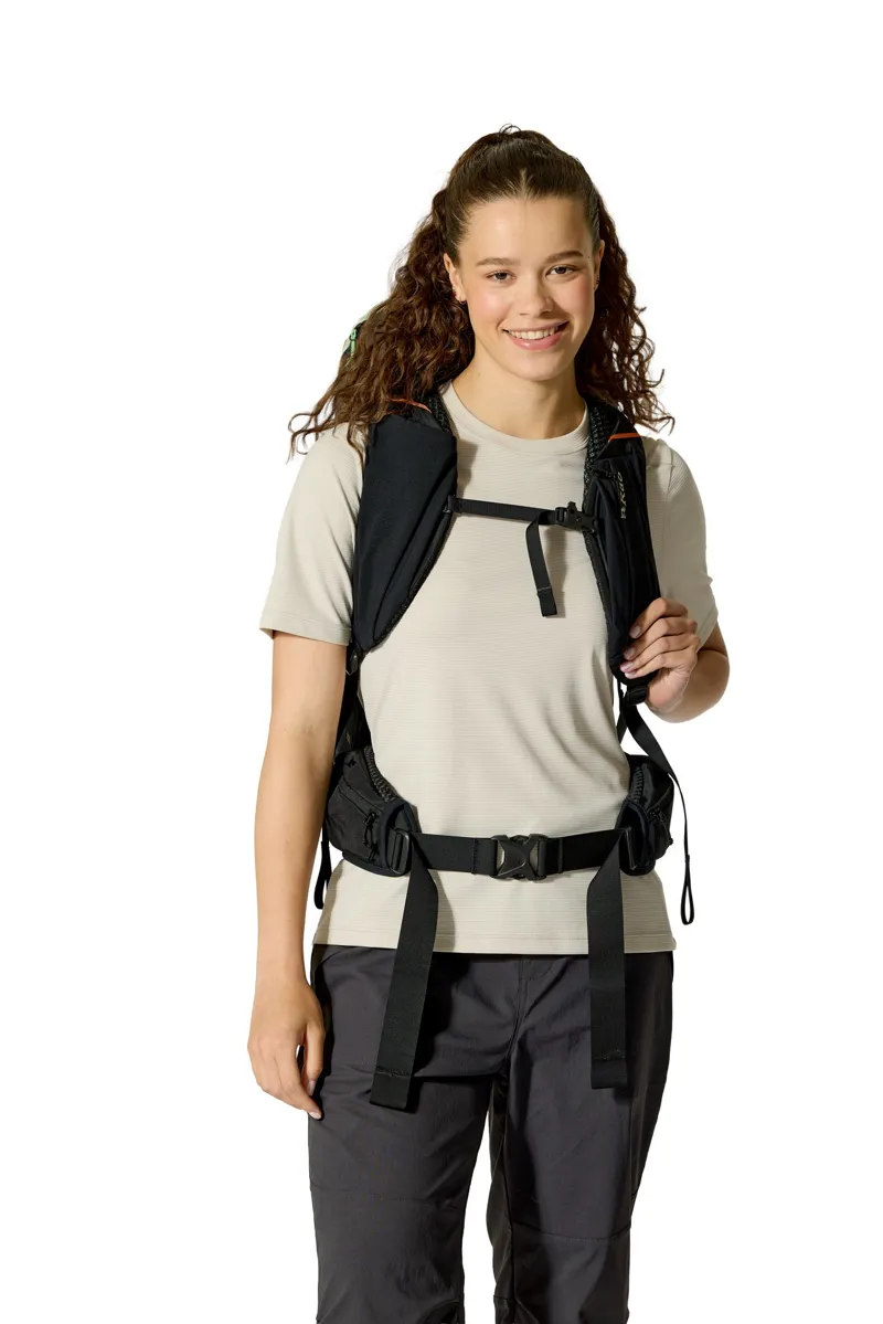 Rab Womens Airox 28ND Rucksack - Fig Green-Black-5