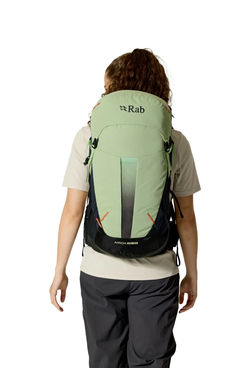 Rab Womens Airox 28ND Rucksack - Fig Green-Black-7