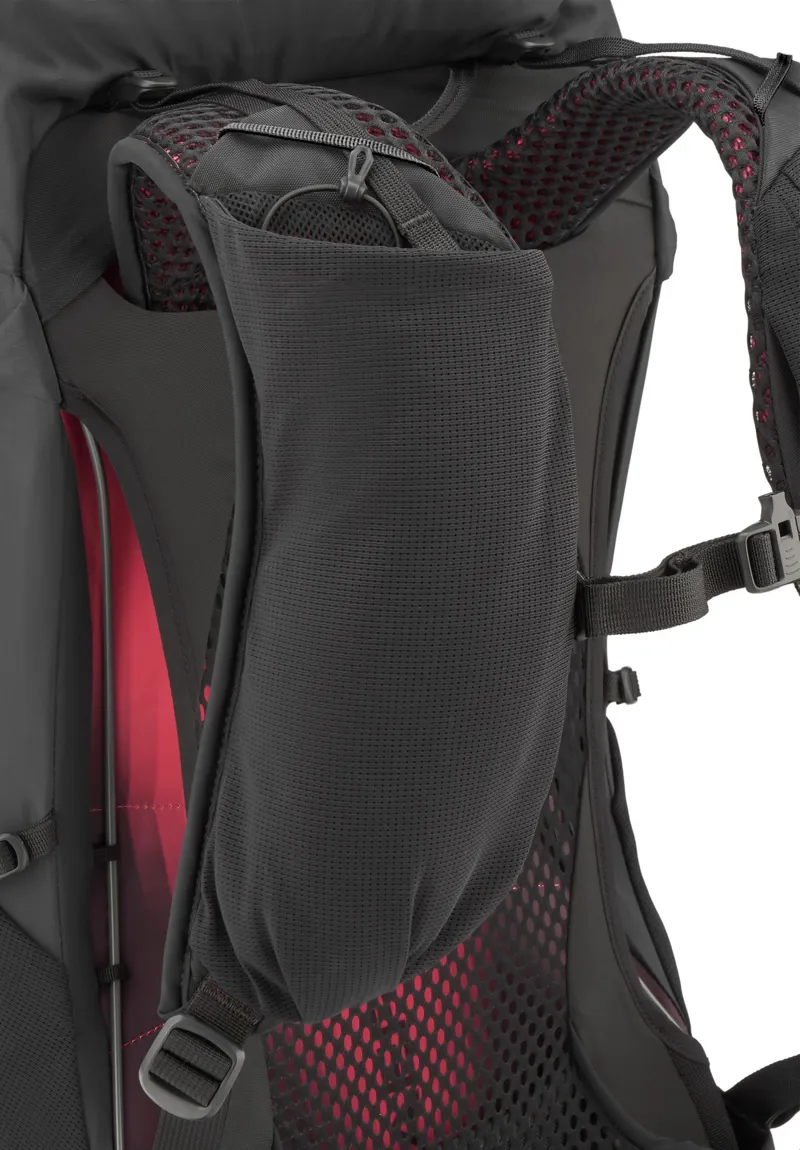 Rab Womens Airox 28ND Rucksack - Mulberry-Black-7