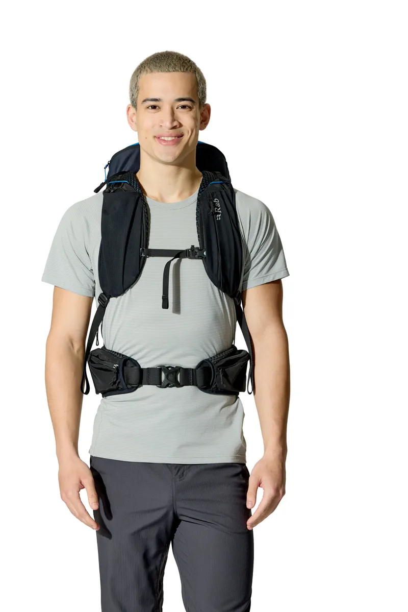 Rab Airox 30 Rucksack - Maya Blue-Black-4