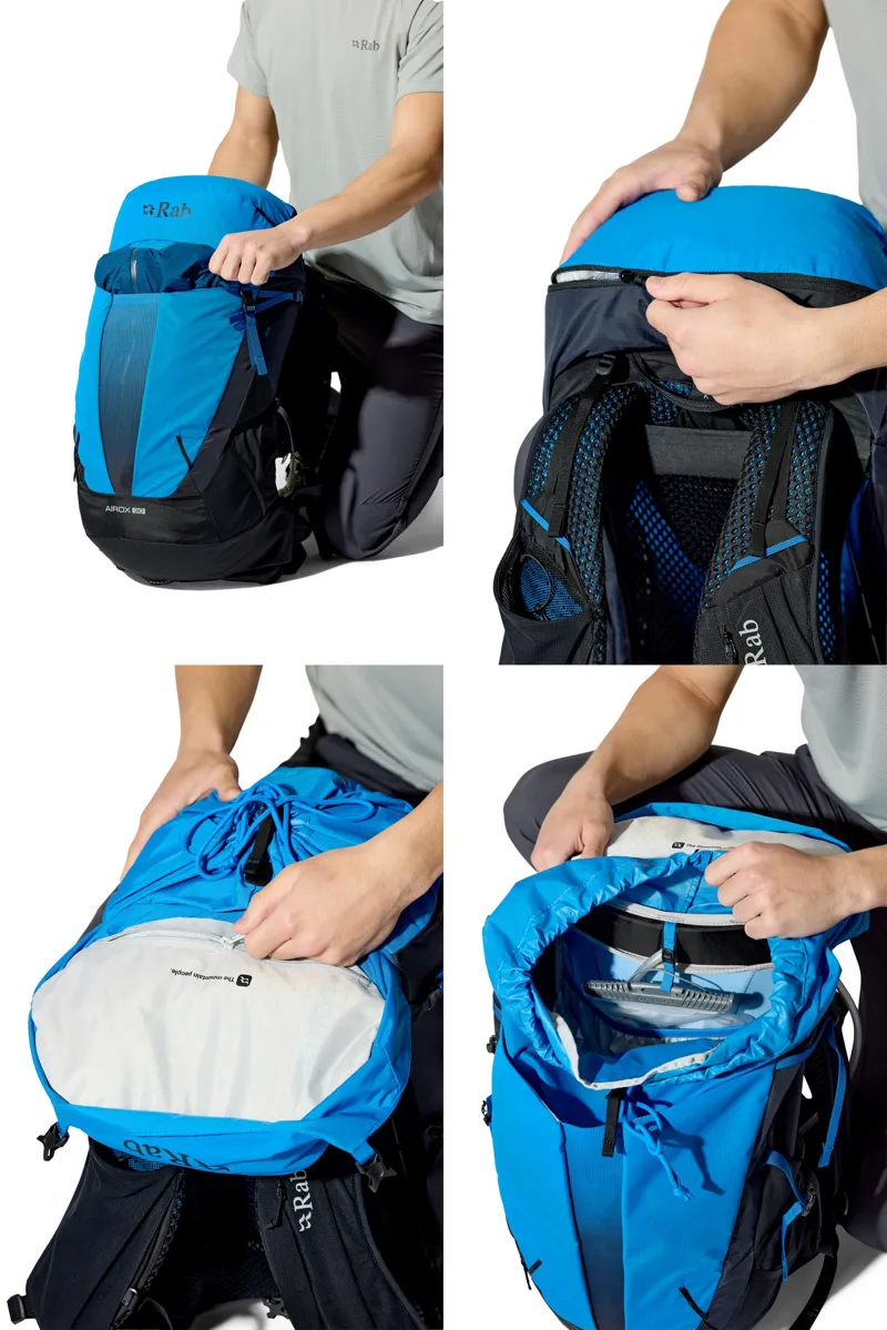 Rab Airox 30 Rucksack - Maya Blue-Black-10