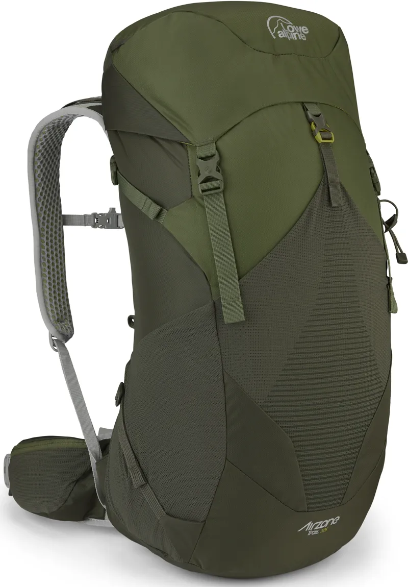 Lowe Alpine AirZone Trail 35 Rucksack - Army-Bracken
