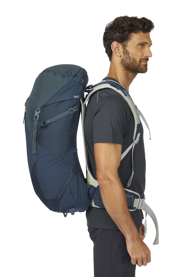 Lowe Alpine AirZone Trail 35 Rucksack - Tempest Blue-Orion Blue-5