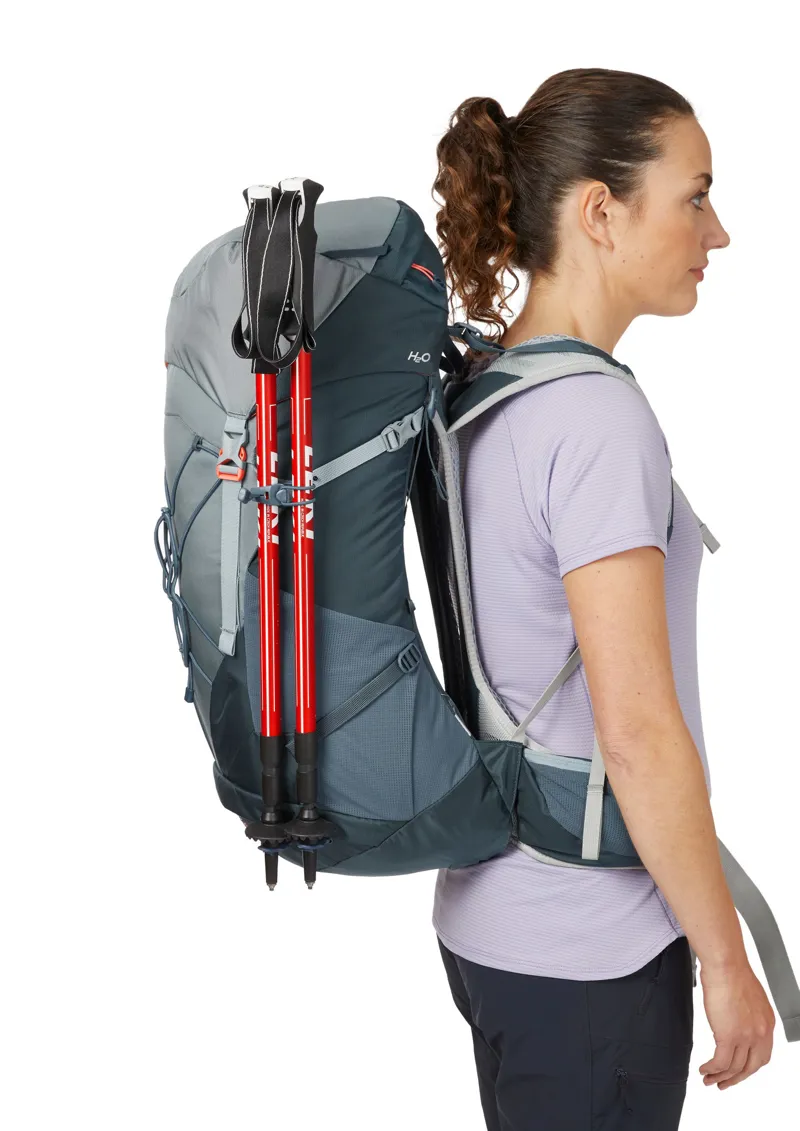 Lowe Alpine Womens AirZone Trail Camino ND35:40 Rucksack - Orion Blue-5