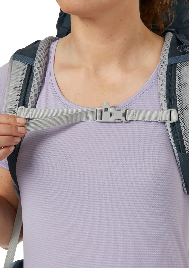 Lowe Alpine Womens AirZone Trail Camino ND35:40 Rucksack - Orion Blue-9