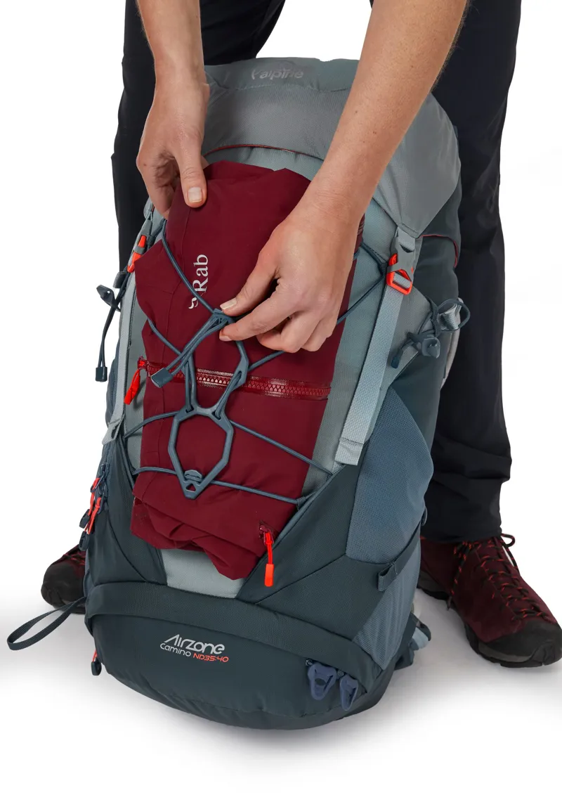 Lowe Alpine Womens AirZone Trail Camino ND35:40 Rucksack - Orion Blue-11