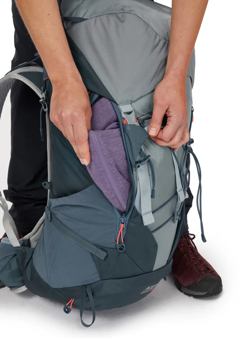 Lowe Alpine Womens AirZone Trail Camino ND35:40 Rucksack - Orion Blue-12