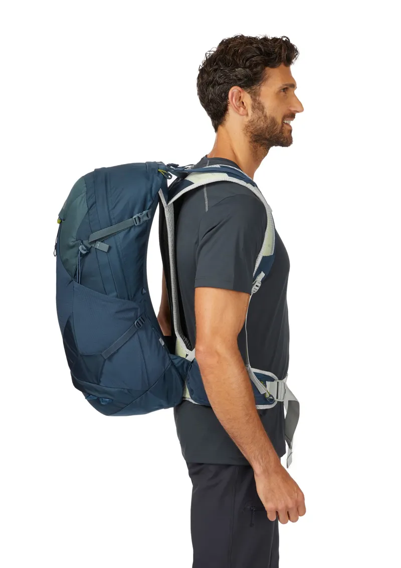 Lowe Alpine AirZone Trail Duo 32 Rucksack - Tempest Blue-OrionBlue-10