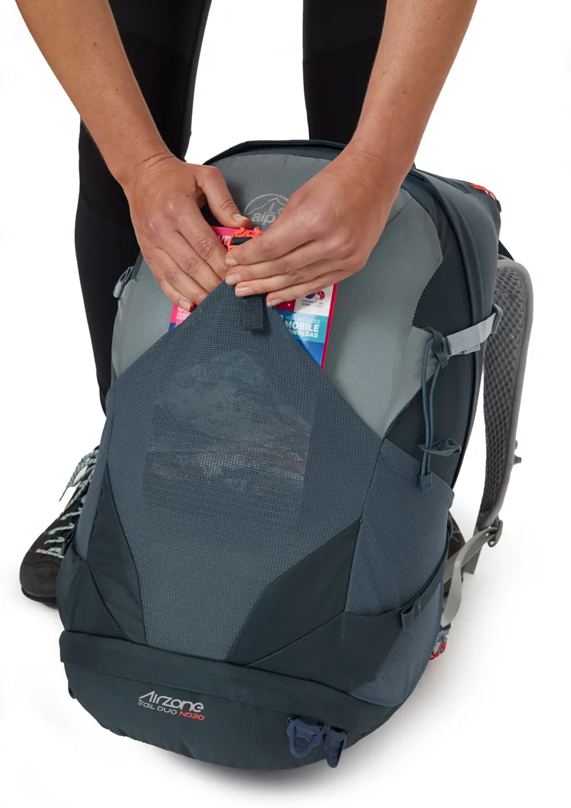 Lowe Alpine Womens AirZone Trail Duo ND30 - Orion Blue-Citadel-8