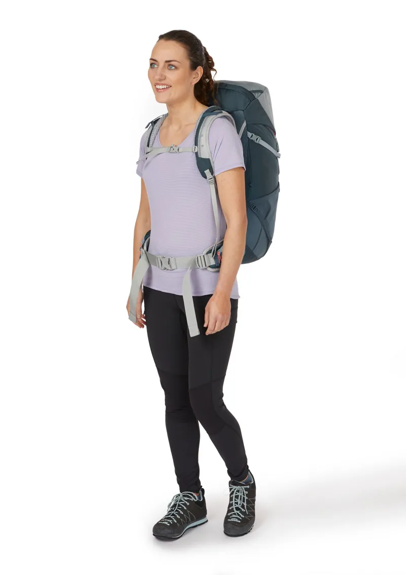 Lowe Alpine Womens AirZone Trail ND33 - Orion Blue-Citadel-10