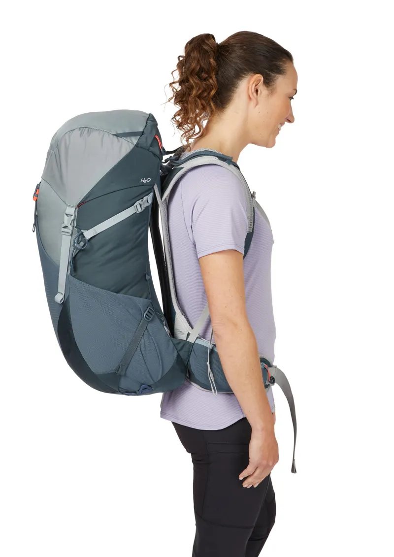 Lowe Alpine Womens AirZone Trail ND33 - Orion Blue-Citadel-11