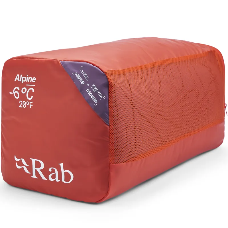 Rab Womens Alpine -6C Sleeping Bag - Regular-2