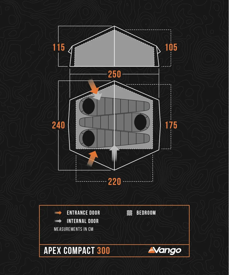 Vango Apex Compact 300 Tent-1