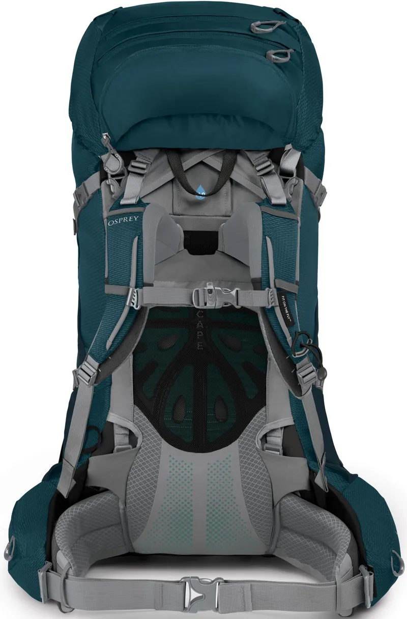 Osprey Womens Ariel Plus 70 Rucksack - Night Jungle Blue-3