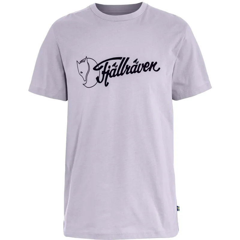 Fjallraven Mens Archive Logo T-Shirt - Lavender Mist