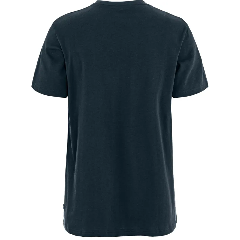 Fjallraven Mens Archive Logo T-Shirt - Dark Navy-1