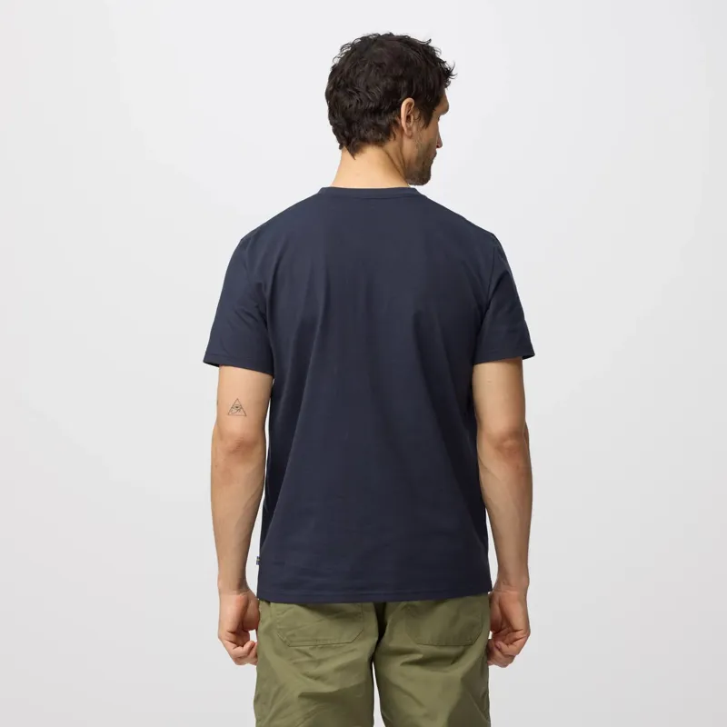 Fjallraven Mens Archive Logo T-Shirt - Dark Navy-3