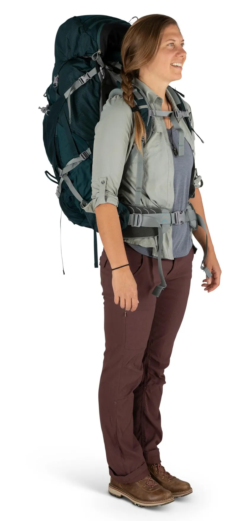 Osprey Womens Ariel Plus 70 Rucksack - Black-2