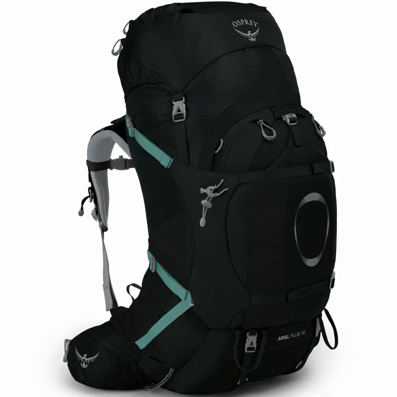 Osprey Womens Ariel Plus 70 Rucksack - Black