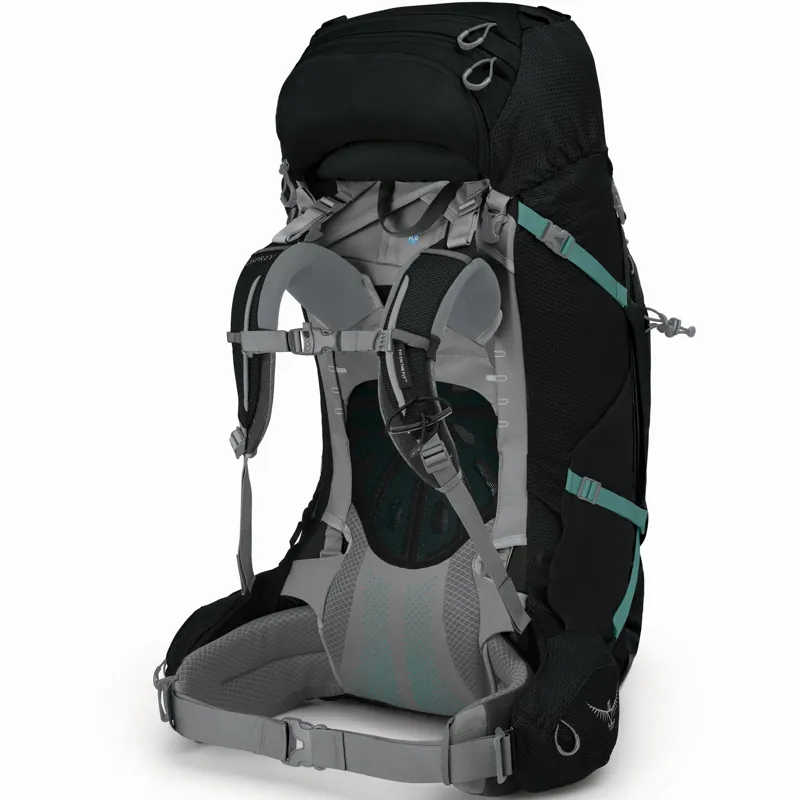 Osprey Womens Ariel Plus 70 Rucksack - Black-1