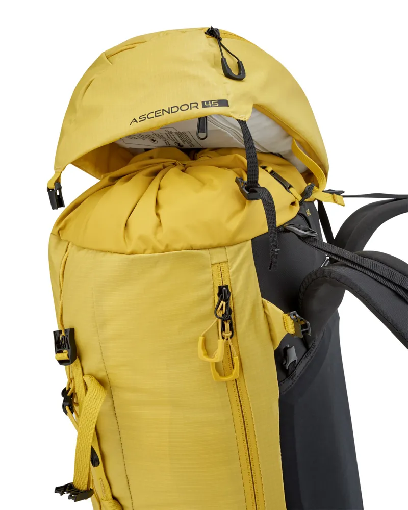 Rab Ascendor 45 Rucksack - Dark Pollen-6