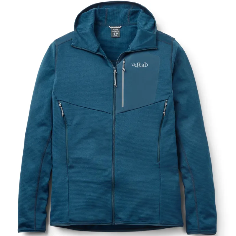 Rab Mens Ascendor Hoody - Tempest Blue