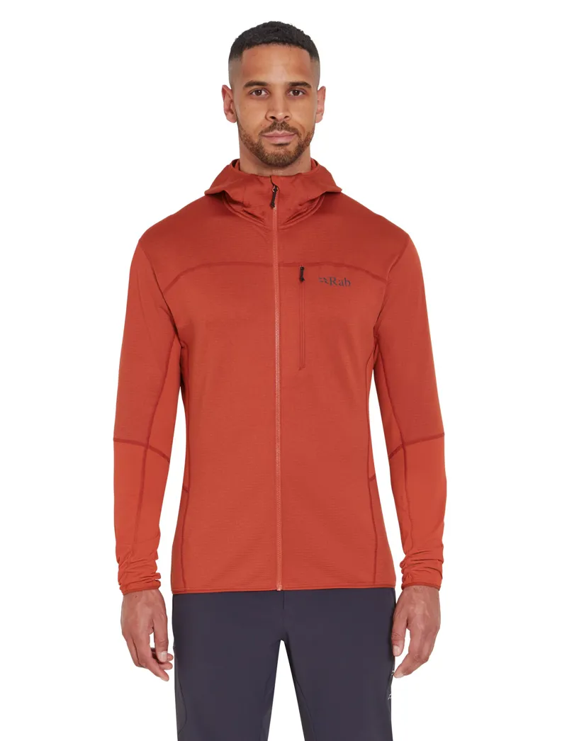 Rab Mens Ascendor Hoody - Tuscan Red-2
