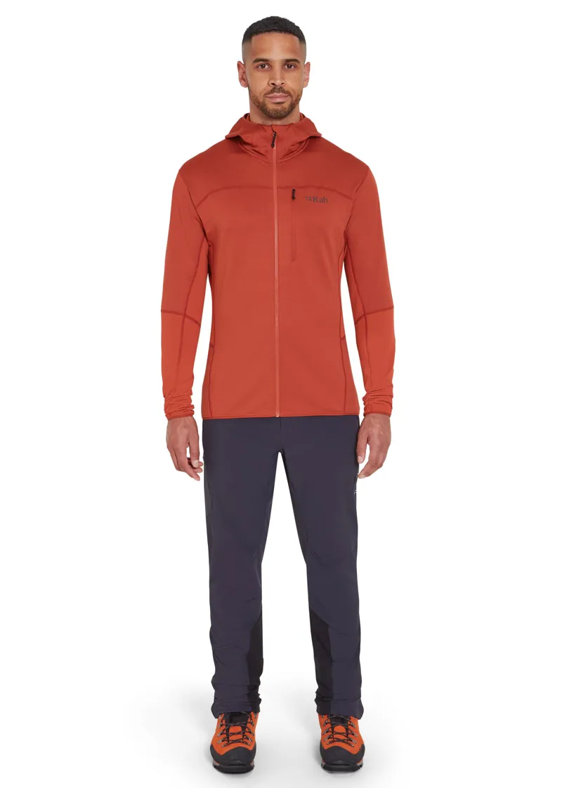 Rab Mens Ascendor Hoody - Tuscan Red-4