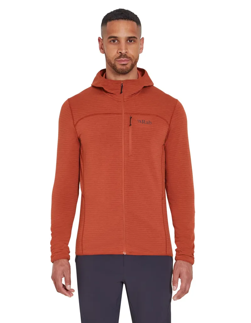 Rab Mens Ascendor Light Hoody - Tuscan Red-2