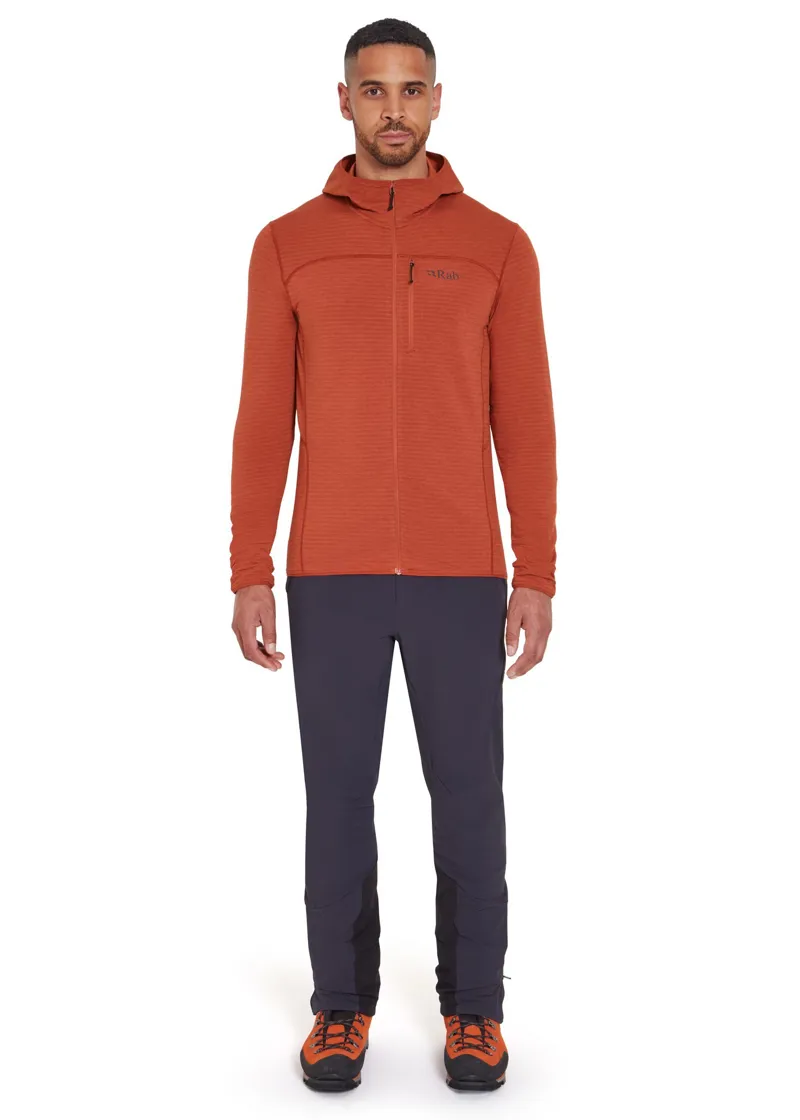 Rab Mens Ascendor Light Hoody - Tuscan Red-4