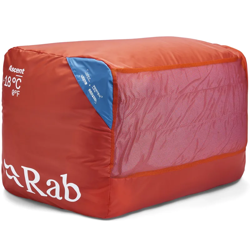 Rab Womens Ascent -18C Sleeping Bag - Left-Zip - Regular-3