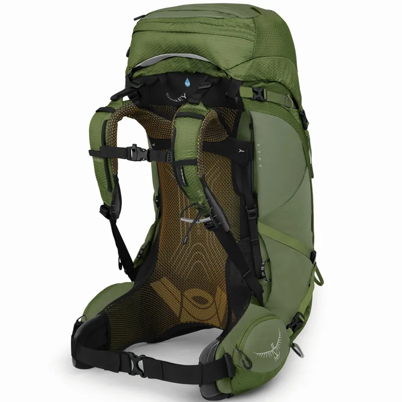 Osprey Mens Atmos AG 50 Rucksack - Mythical Green-2