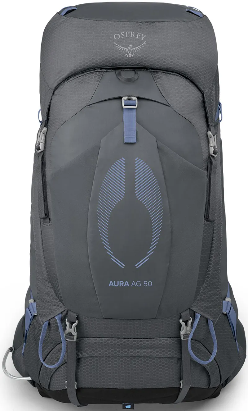 Osprey Womens Aura AG 50 Rucksack - Tungsten Grey-1