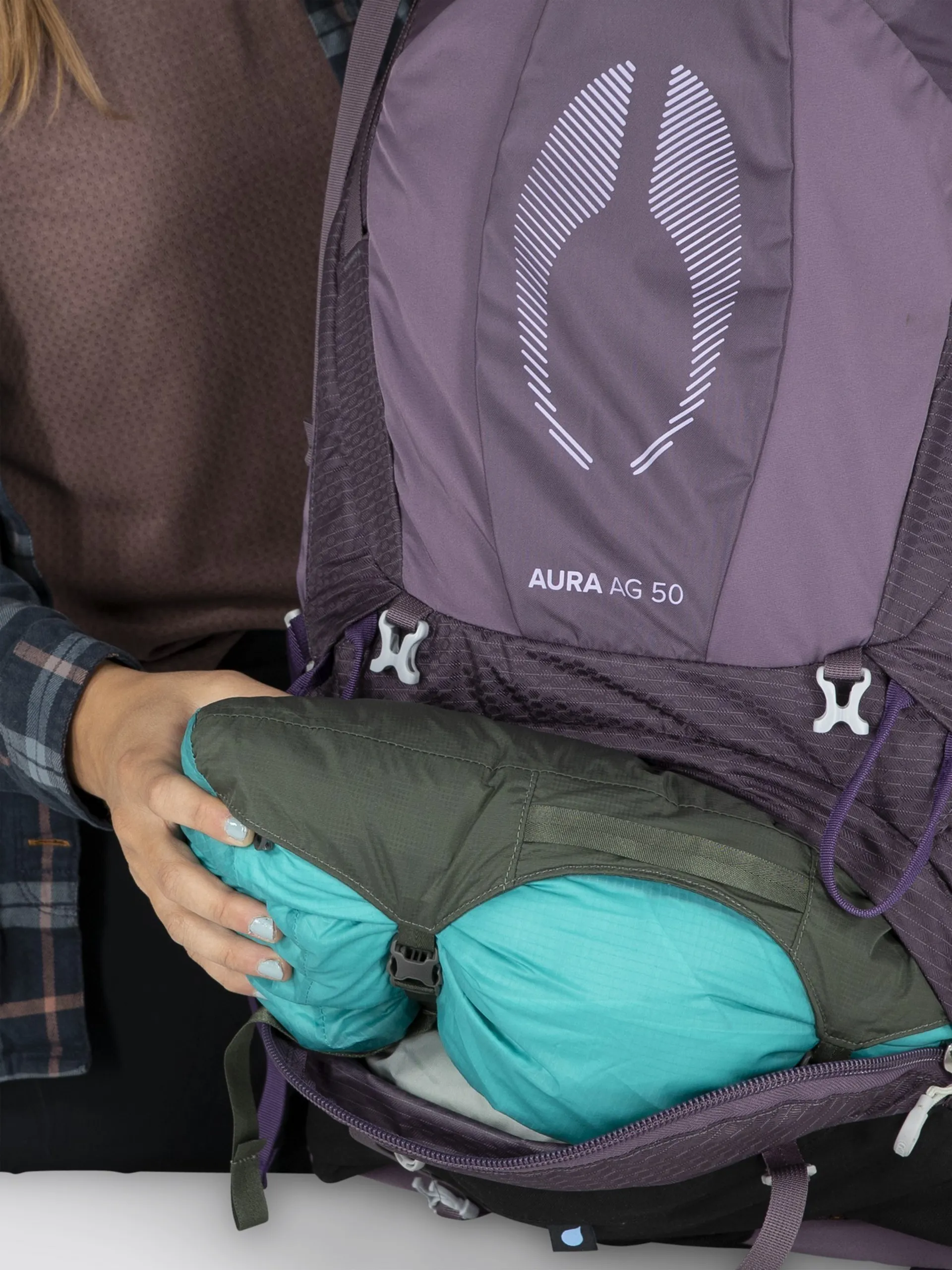 Osprey Womens Aura AG 50 Rucksack - Enchantment Purple