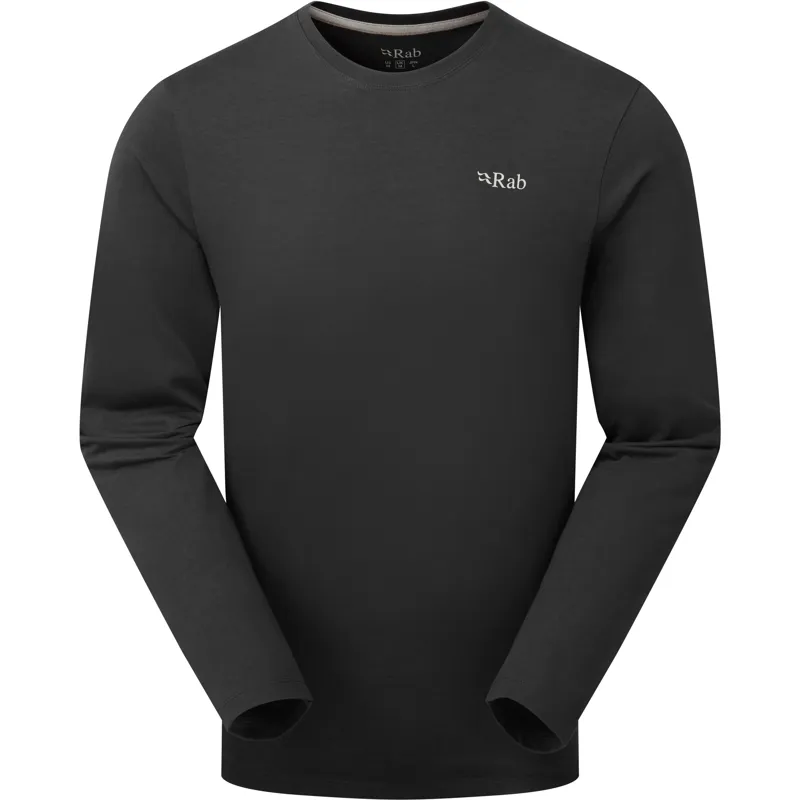 Rab Mens Basecamp 3 Peaks Long Sleeved Tee - Beluga-1